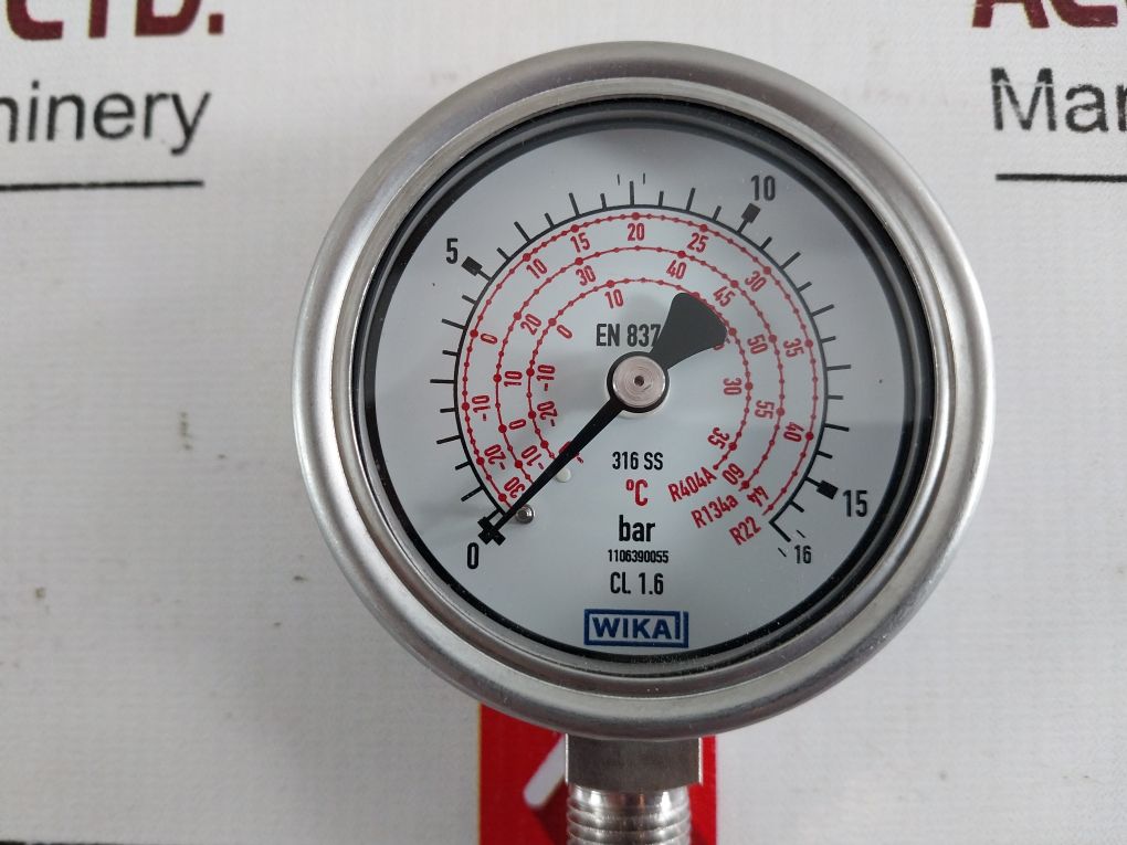Wika 232.50.063 Gauge 0-16 Bar