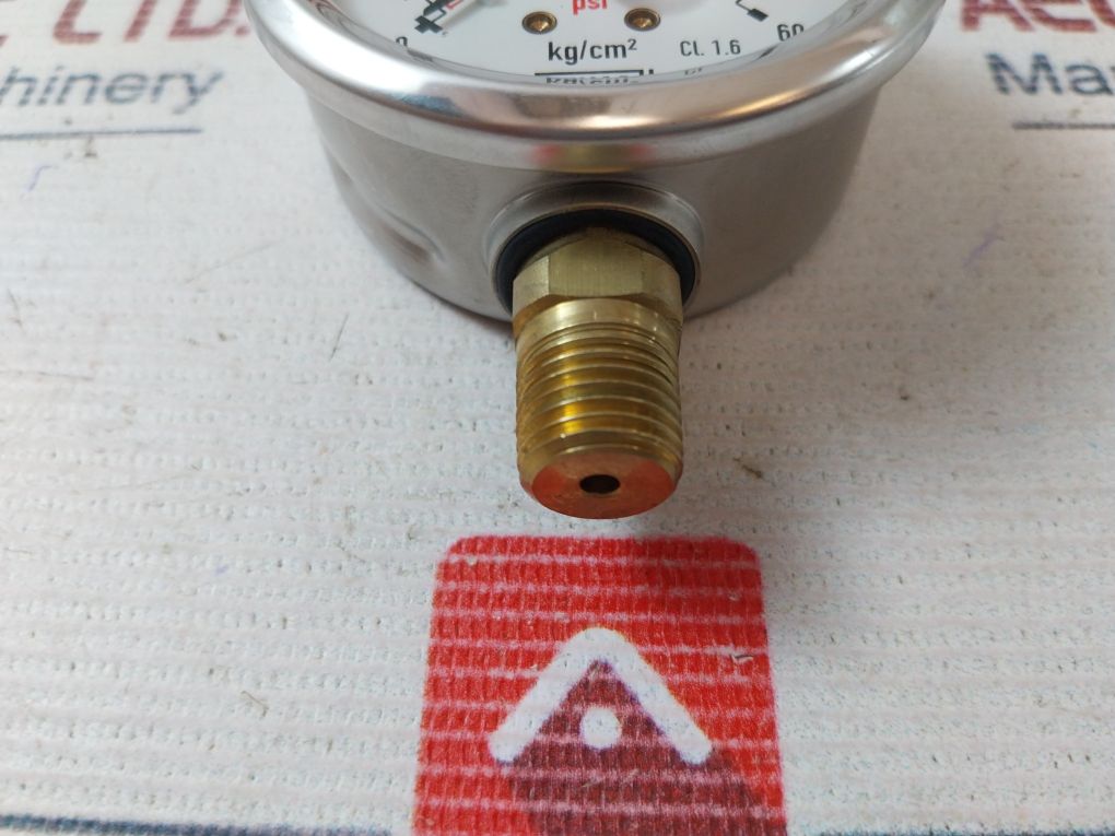 Wika 213.53.063 Pressure Gauge 0-850 Psi
