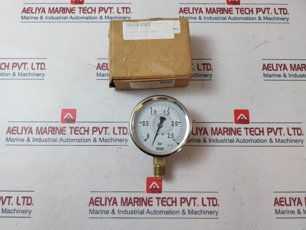 Wika 213.53.100 2,5 Bar G1/2B Pressure Gauge Manometer