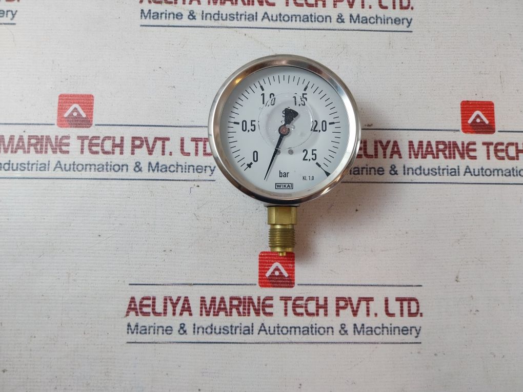 Wika 213.53.100 2,5 Bar G1/2B Pressure Gauge Manometer