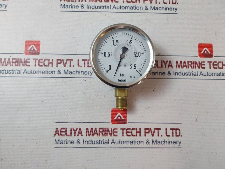Wika 213.53.100 2,5 Bar G1/2B Pressure Gauge Manometer