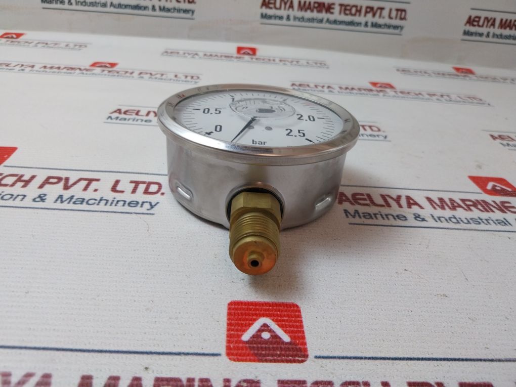 Wika 213.53.100 2,5 Bar G1/2B Pressure Gauge Manometer