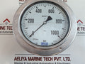 Wika En 837-1 Cl 1.0 Pressure Gauge 0 To 1000 Bar