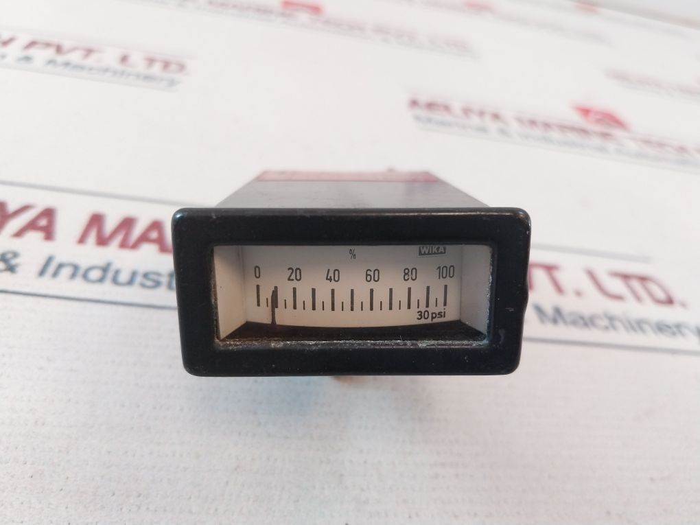 Wika 30 Psi 0 – 100% Panel Meter