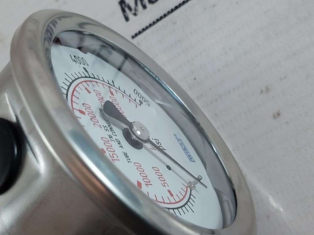 Wika 316 Ss Tube And Connection 0-5000 Psi