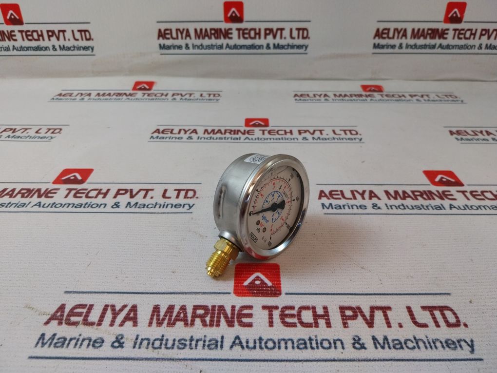 Wika 543054-01 Pressure Gauge 0-6 Bar