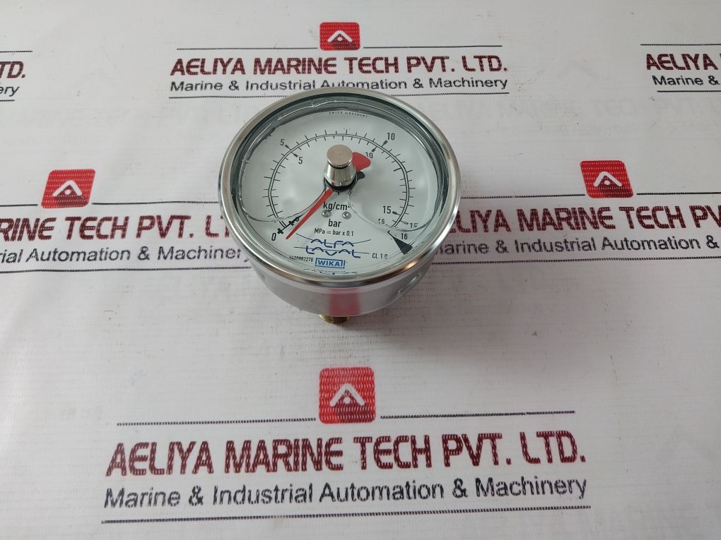 Wika 5430882276 Pressure Gauge 0-16 Bar