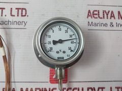 Wika 572Gb001 To 4 Temperature Gauge -30 To 50°C