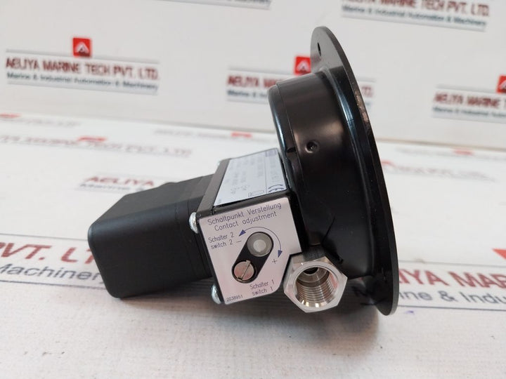 Wika 700.01.080 Differential Pressure Gauge 0-23 Psi