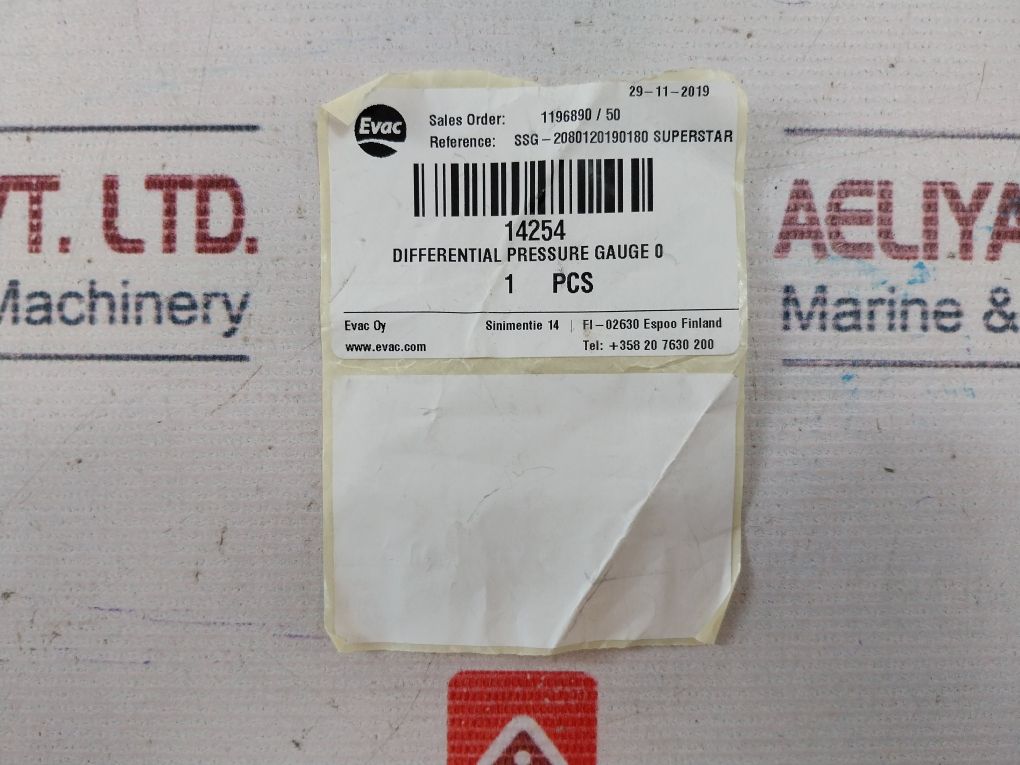 Wika 700.01.080 Differential Pressure Gauge 0-23 Psi