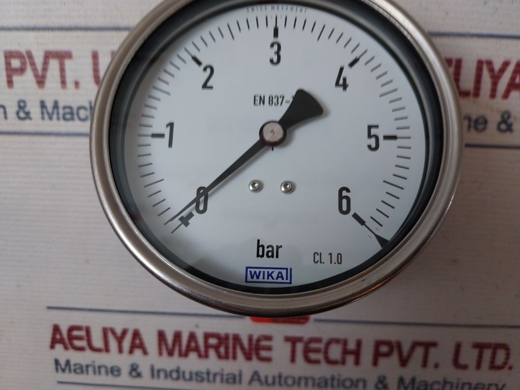 Wika 9041621 Pressure Gauge 0-6 Bar