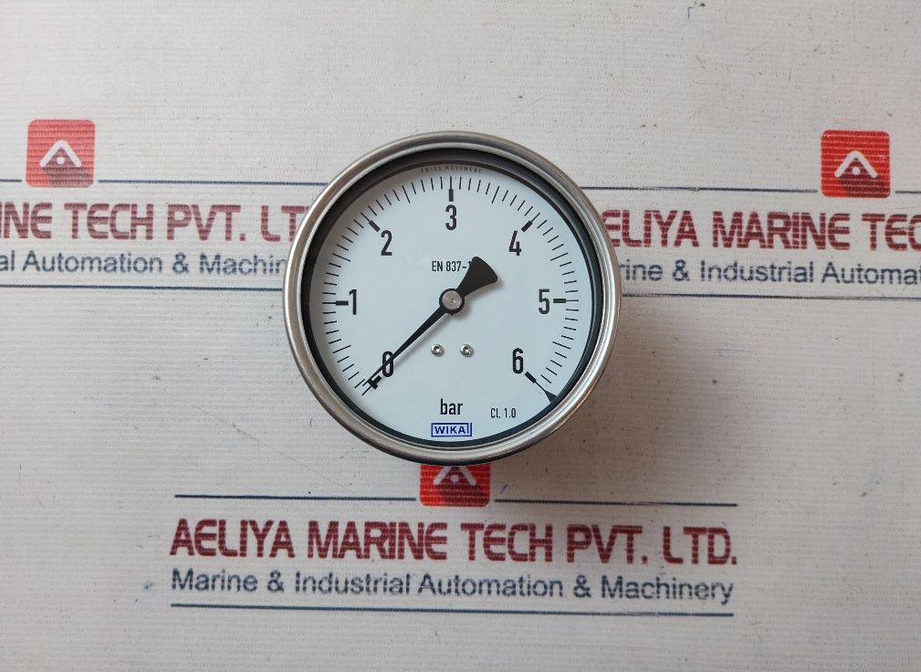 Wika 9041621 Pressure Gauge 0-6 Bar
