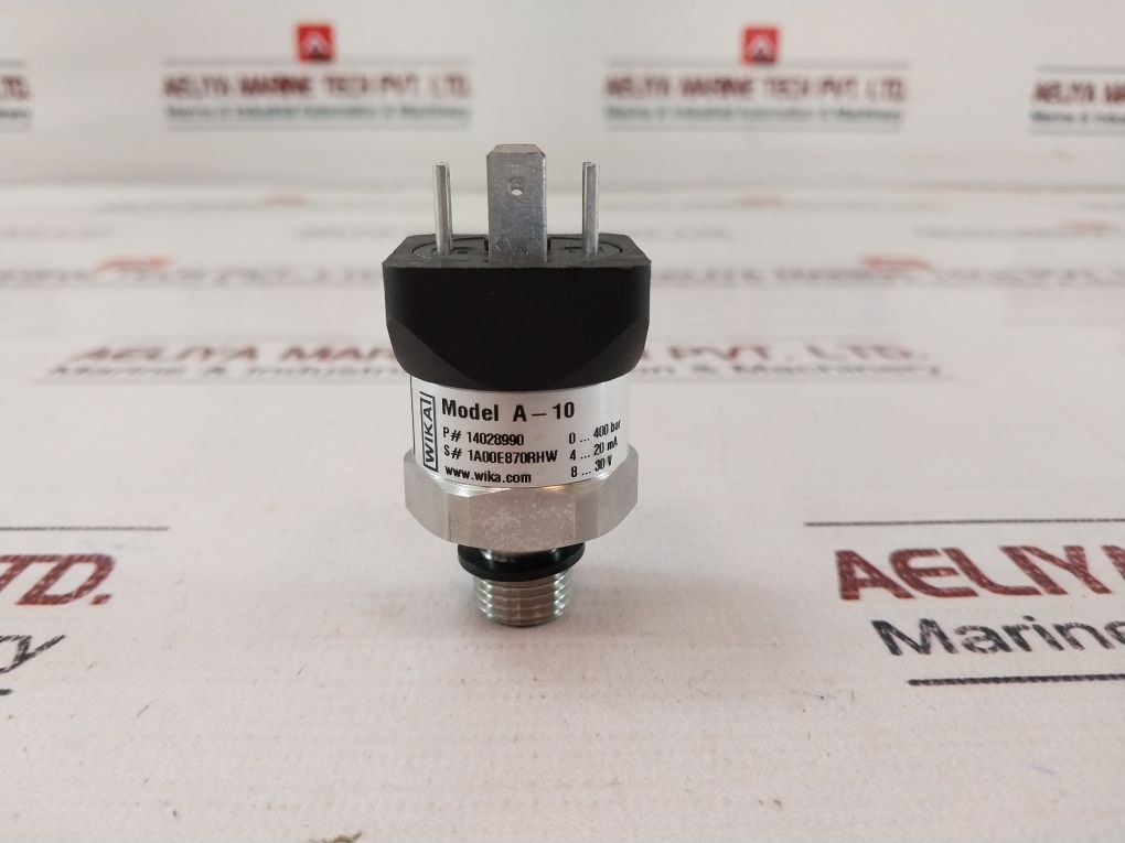 Wika A10 Pressure Transmitter 0400 Bar 420Ma Aeliya Marine Tech®