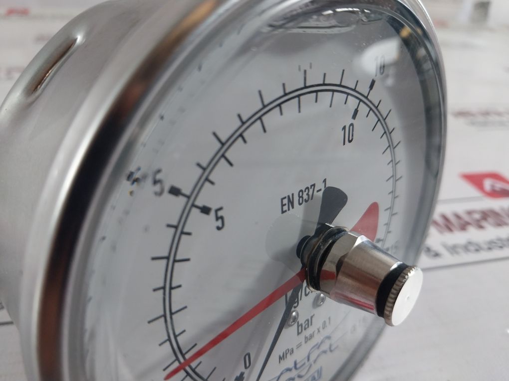 Wika En837-1 Pressure Gauge 0-16 Bar