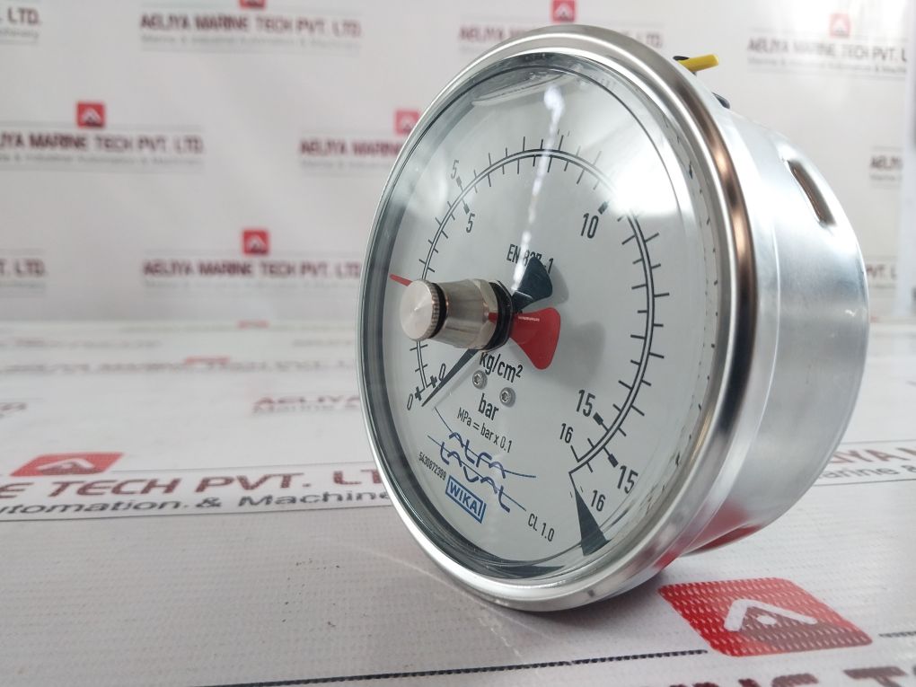 Wika En837-1 Pressure Gauge 0-16 Bar
