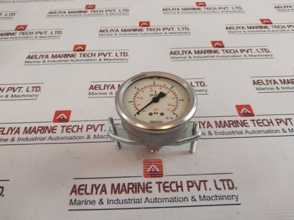 Wika Cl 1.6 Pressure Gauge 0-6 Bar
