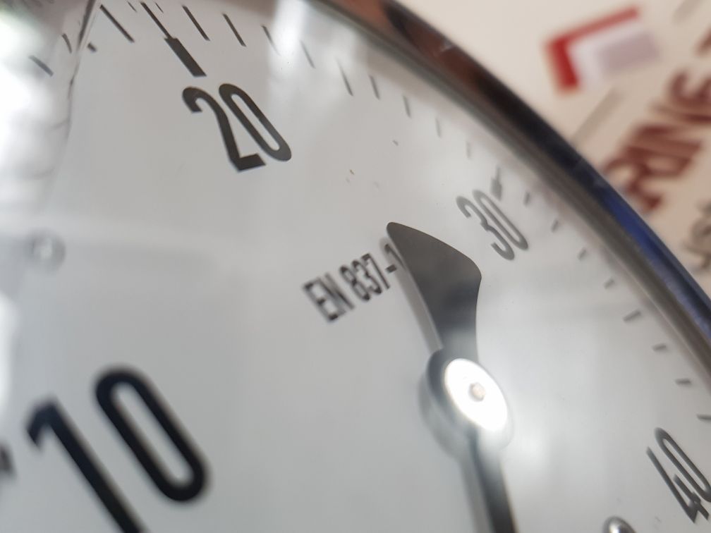 Wika En837-1 Cl. 1.0 Pressure Gauge 0-40 Bar
