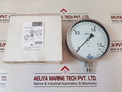 Wika En837-1 Cl. 1.0 Pressure Gauge 0-1.6 Bar
