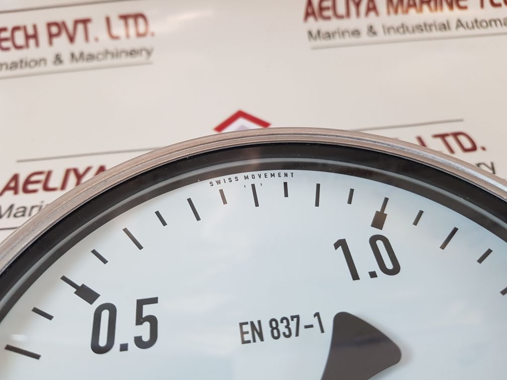 Wika En837-1 Cl. 1.0 Pressure Gauge 0-1.6 Bar
