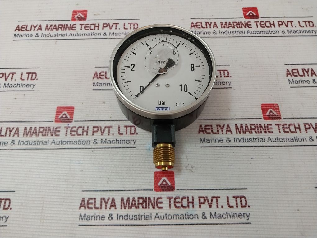 Wika En837-1 Pressure Gauge 0-10 Bar