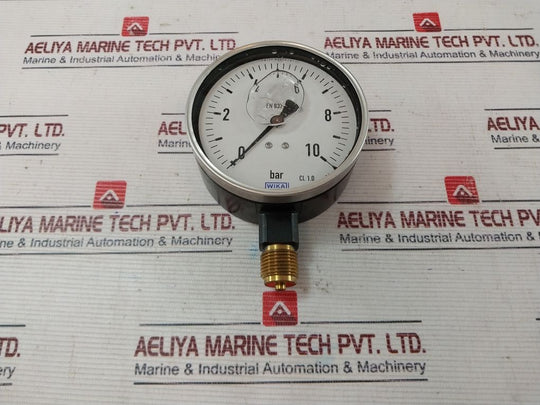 Wika En837-1 Pressure Gauge 0-10 Bar