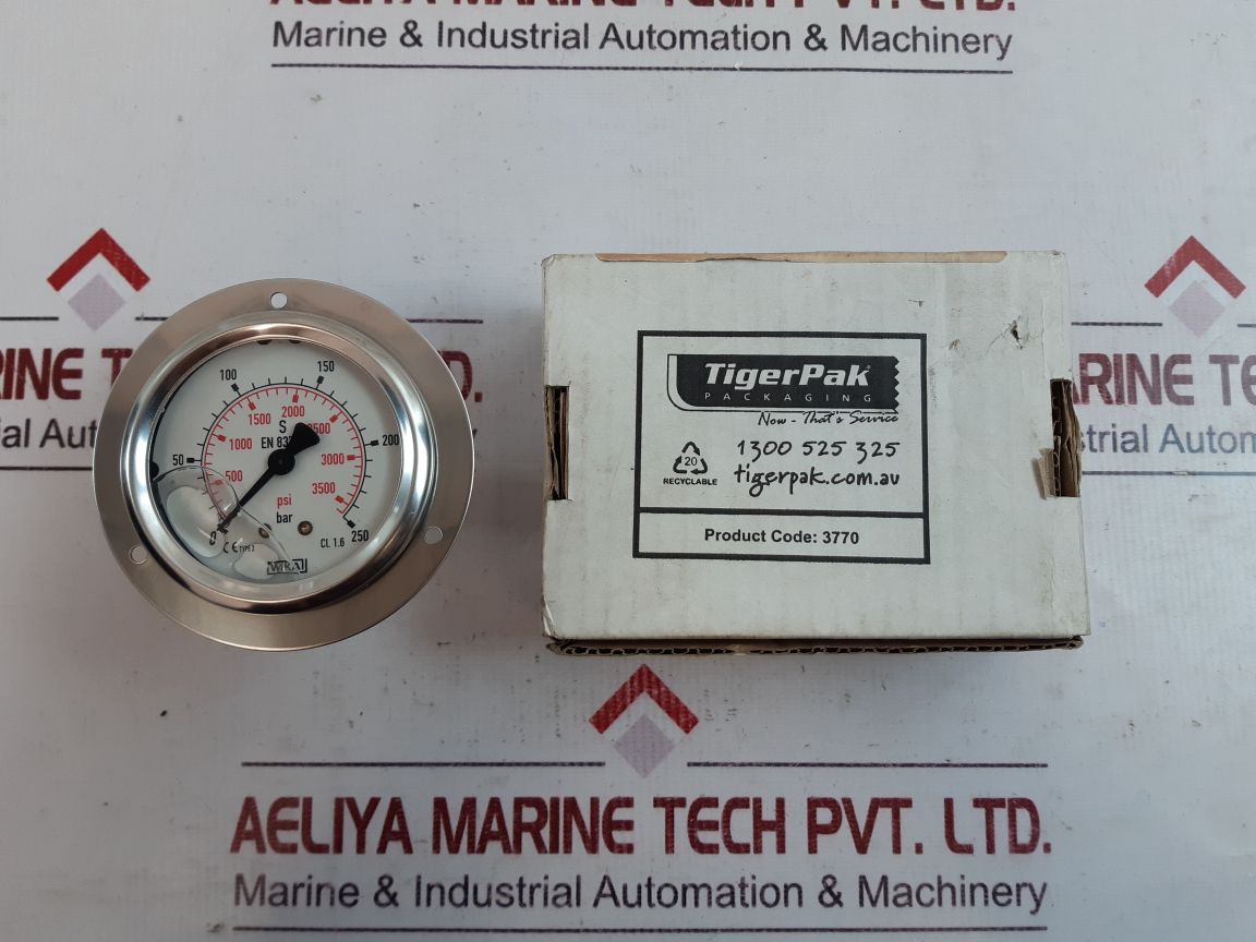 Wika En837 Manometer Pressure Gauge
