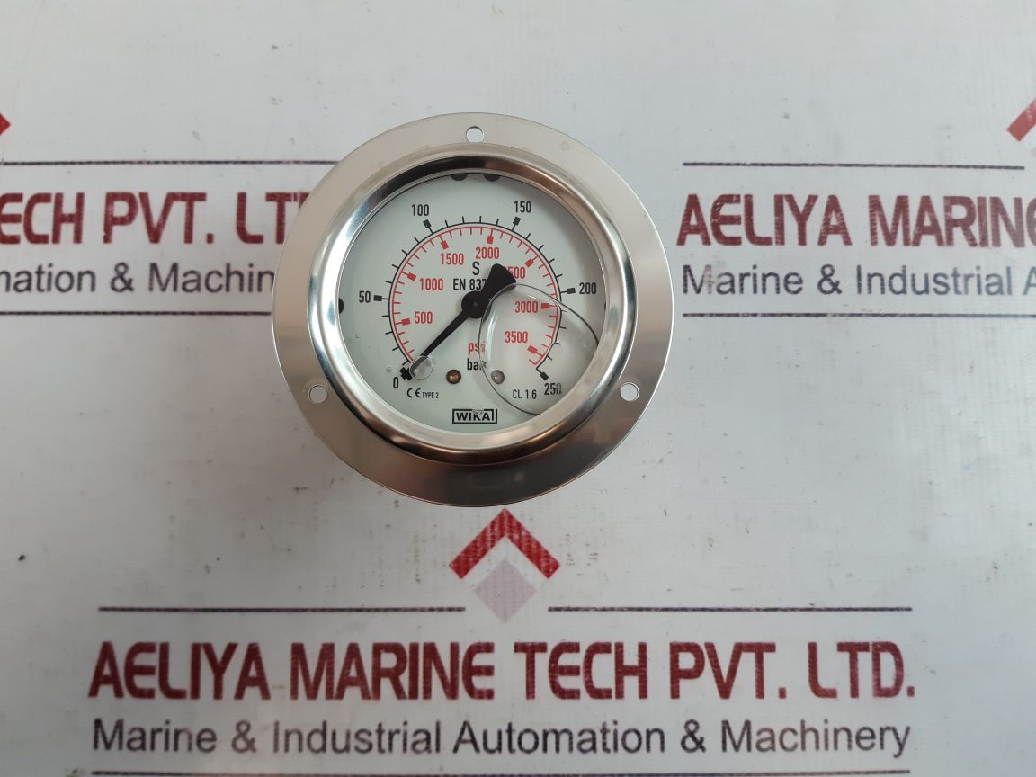 Wika En837 Manometer Pressure Gauge