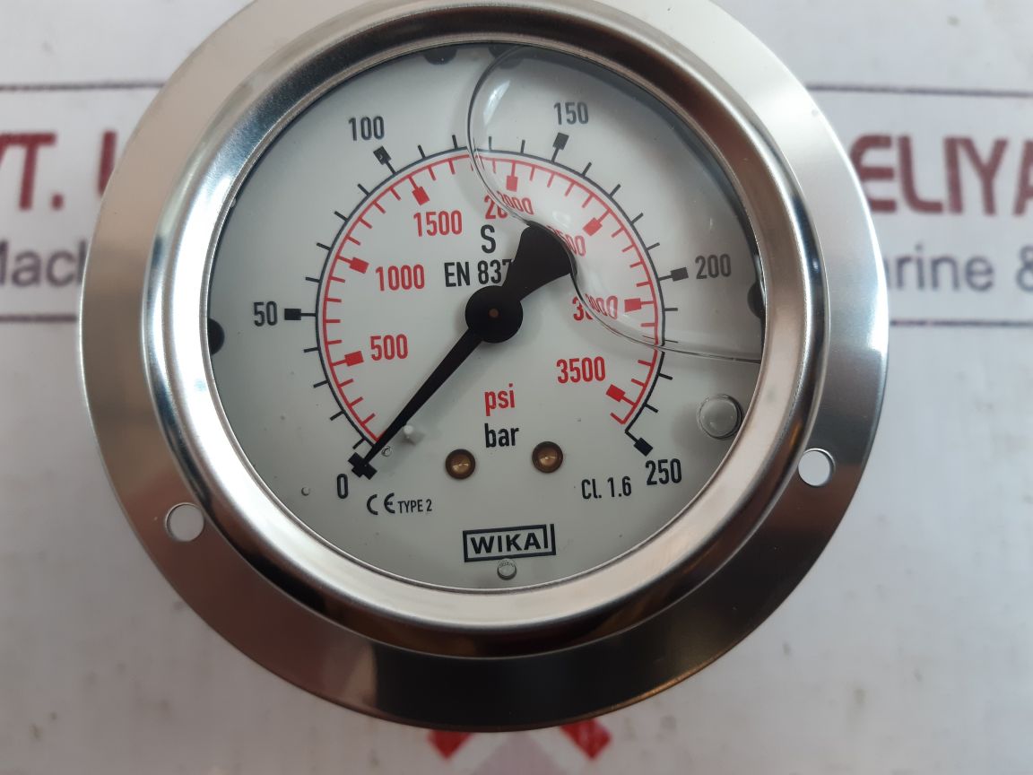 Wika En837 Manometer Pressure Gauge