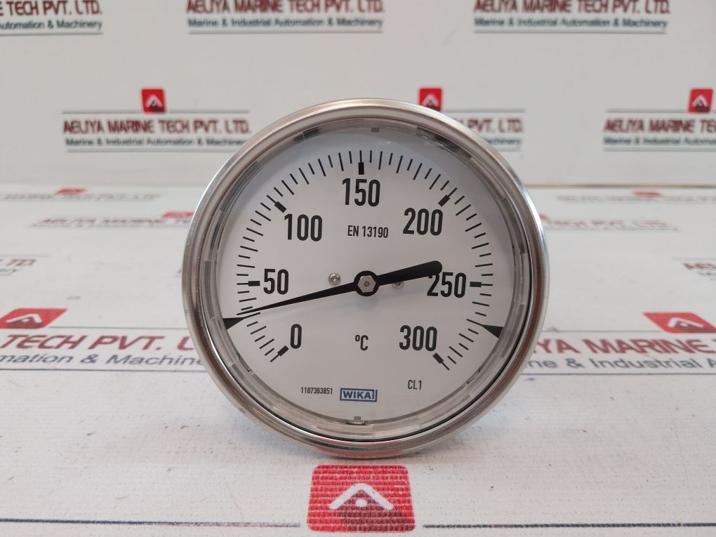 Wika En 13190 Temperature Gauge 0-300°C