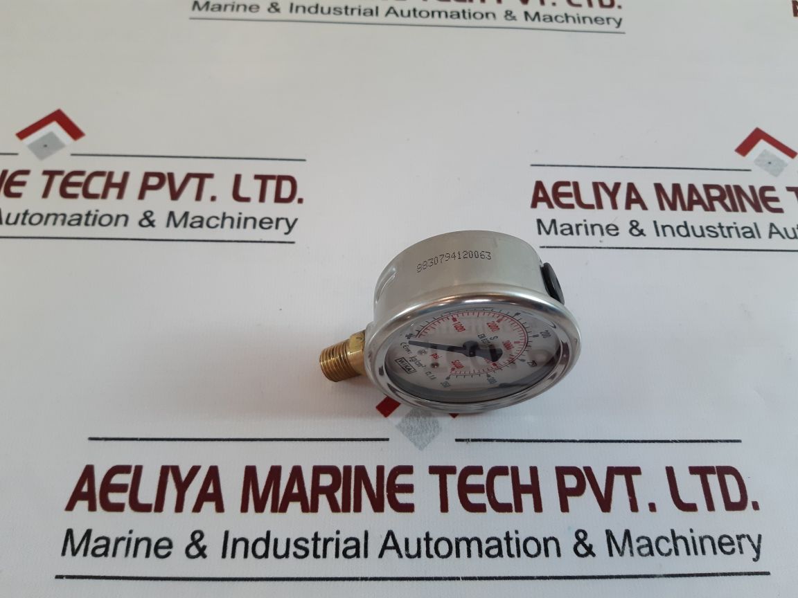 Wika En 837-1 Cl.1.6 Pressure Gauge