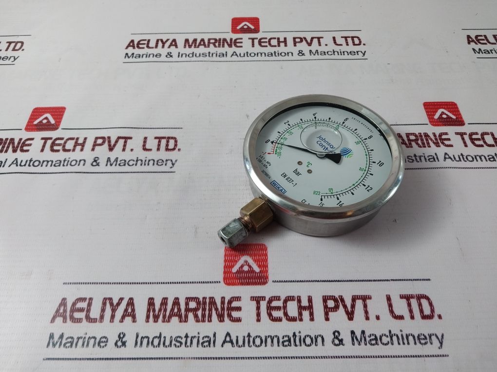 Wika En 837-1 Pressure Gauge -1 To 15 Bar