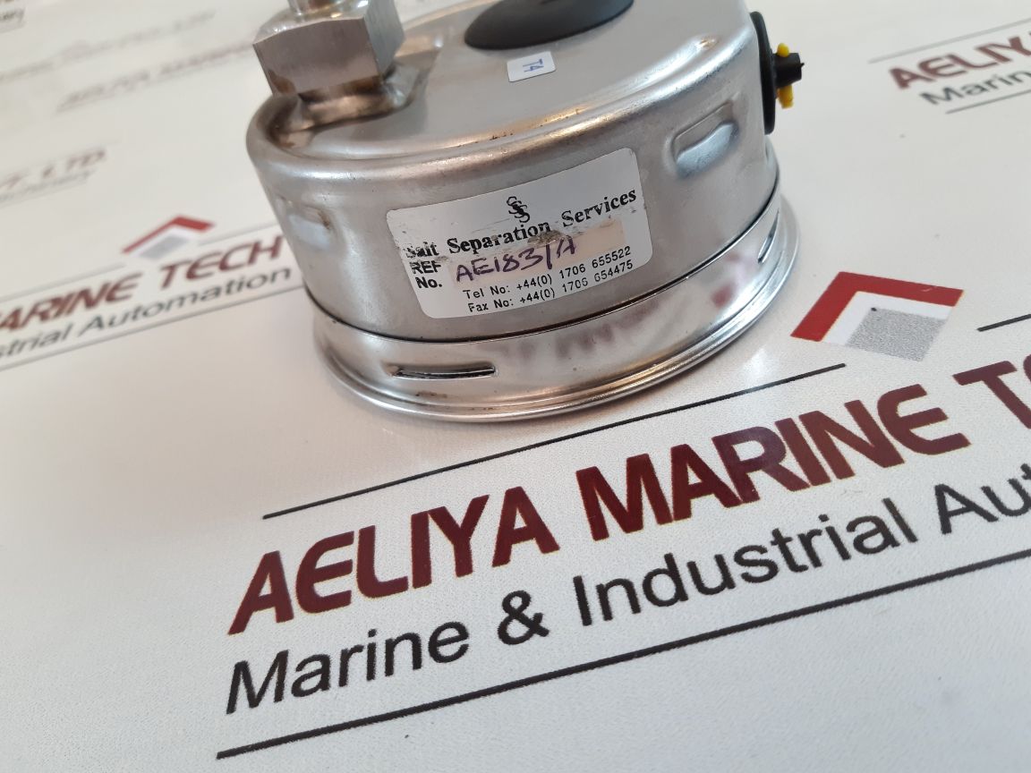 Wika En 837-1 Cl.1.0 Pressure Gauge 0-6 Bar
