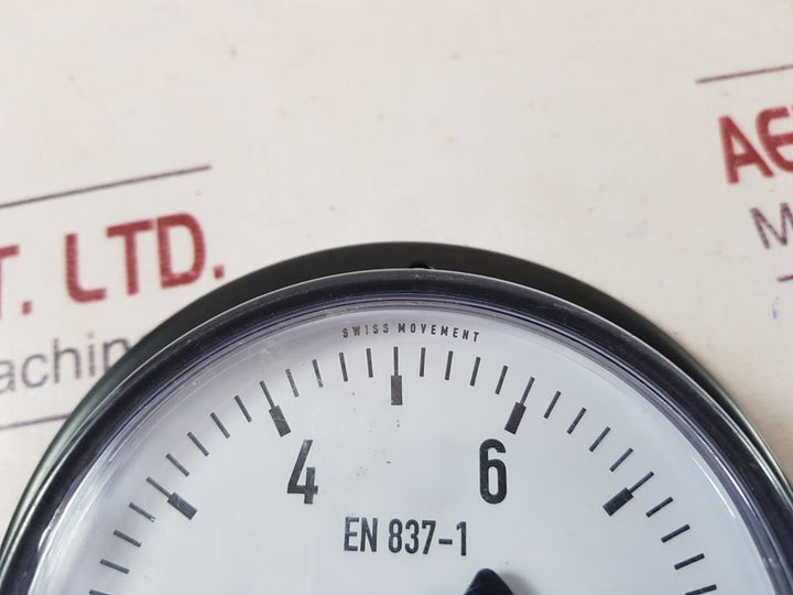 Wika En 837-1 Cl. 1.6 Pressure Gauge 0-10 Bar Free Shipping By Express