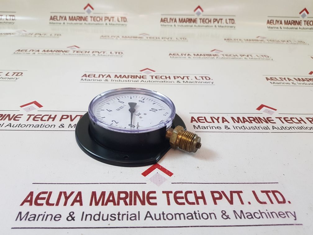 Wika En 837-1 Cl. 1.6 Pressure Gauge 0-10 Bar Free Shipping By Express