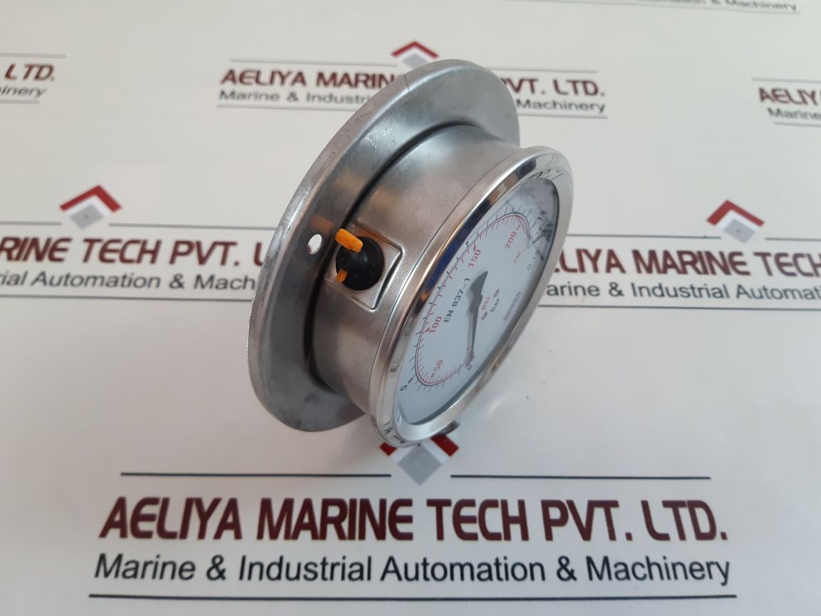 Wika En 837-1 Cl. 1.6 Pressure Gauge 0-16 Bar 0-230 Psi