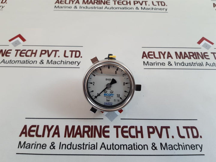 Wika En 837-1 Cl. 1.6 Pressure Gauge 0 To 10 Bar
