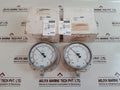 Wika En 837-1 Cl 1.0 Pressure Gauge -1.0 To 2.0 Bar Inhg -30 To 30 Psi