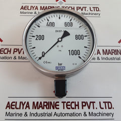 Wika En 837-1 Cl 1.0 Pressure Gauge 0-1000 Bar
