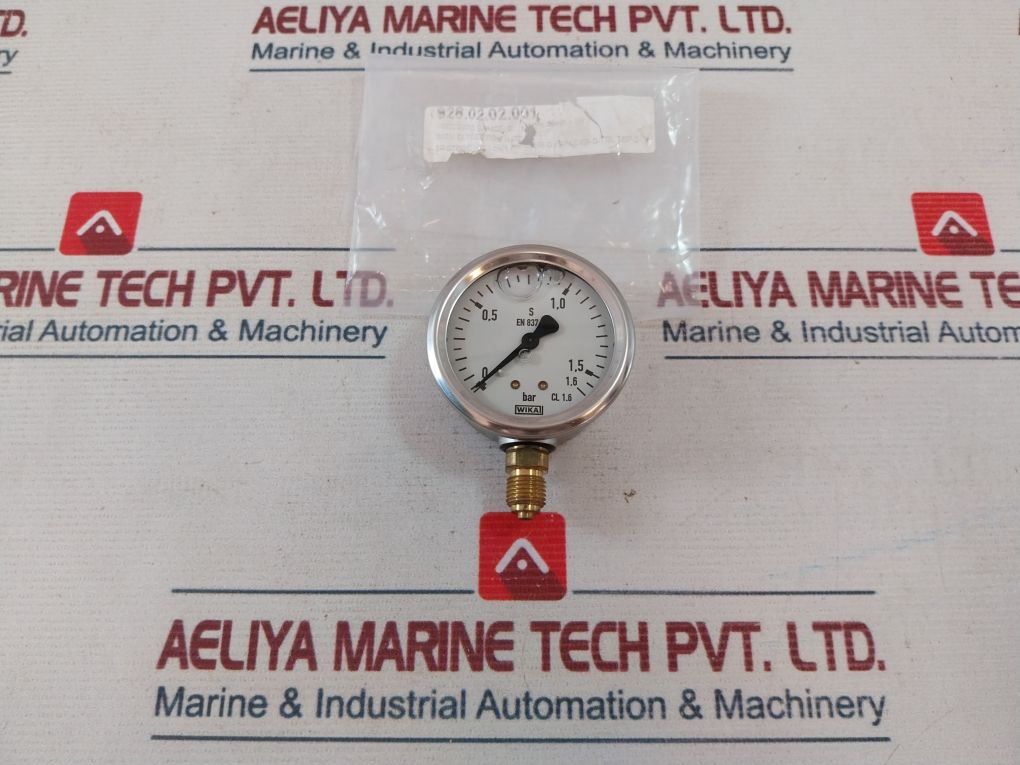 Wika En 837-1 Pressure Gauge 0-1.6 Bar