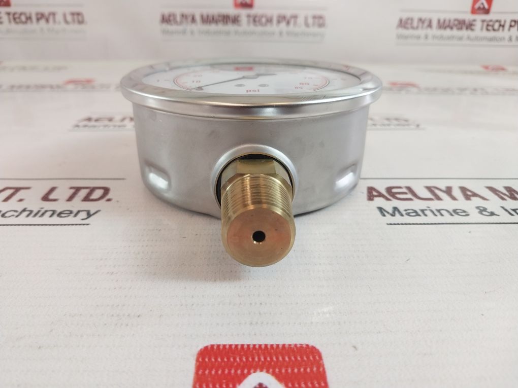 Wika En 837-1 Pressure Gauge 0-85 Psi