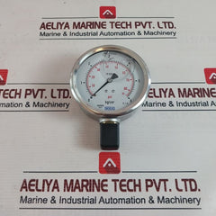 Wika En 837-1 Pressure Gauge 0-85 Psi