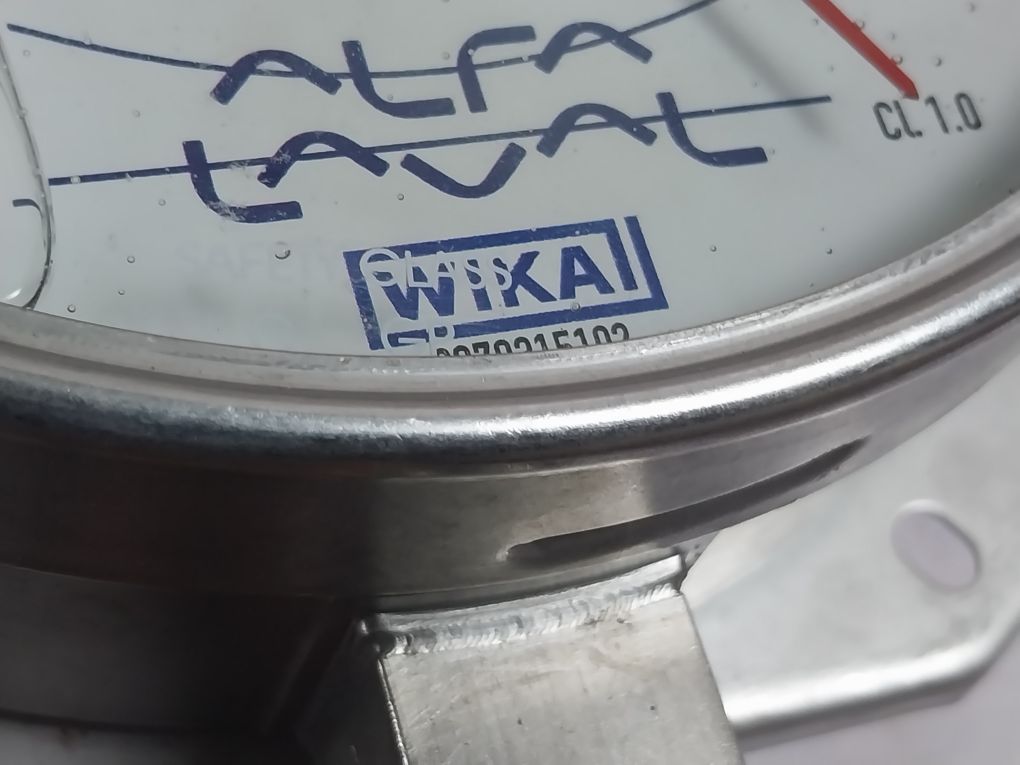 Wika En 837-1 Pressure Gauge 0-16 Kg/Cm2 0-16 Bar