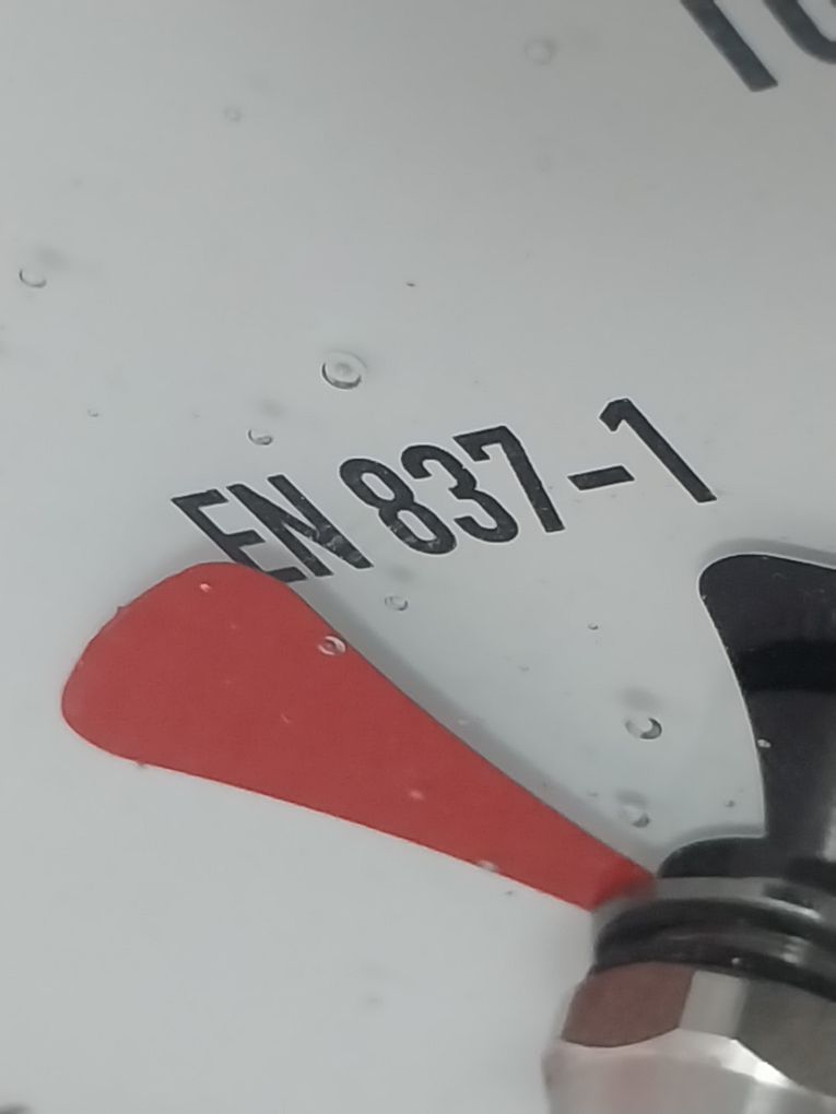 Wika En 837-1 Pressure Gauge 0-16 Kg/Cm2 0-16 Bar