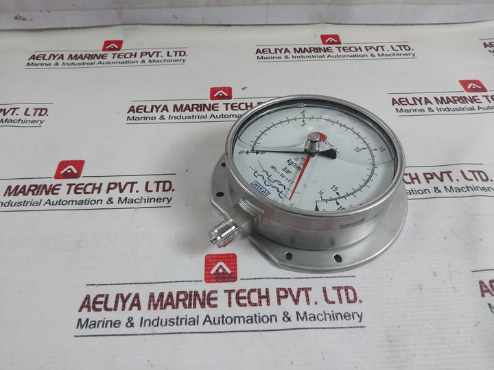 Wika En 837-1 Pressure Gauge 0-16 Kg/Cm2 0-16 Bar