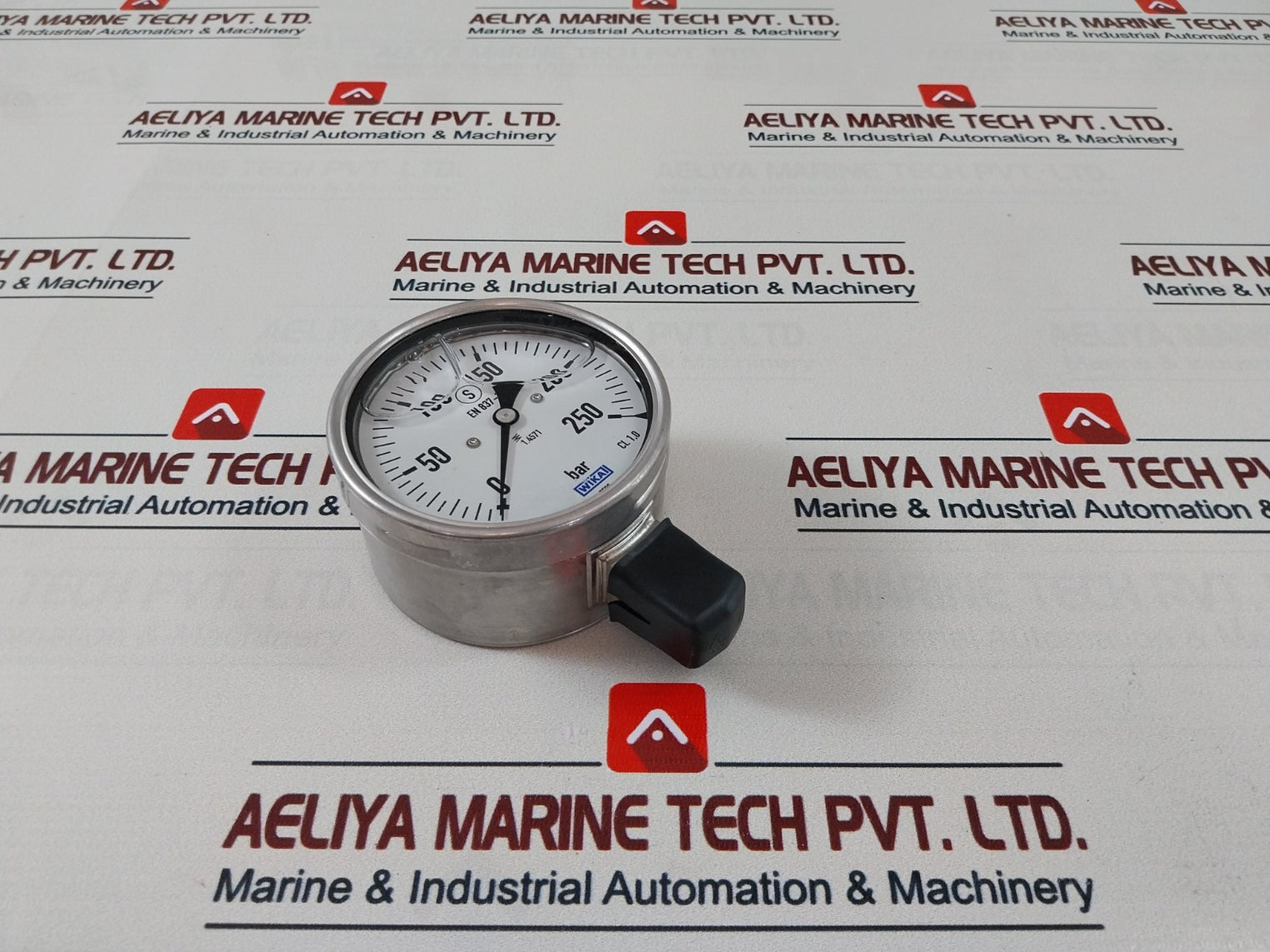 Wika En 837-1 Pressure Gauge 0-250 Bar