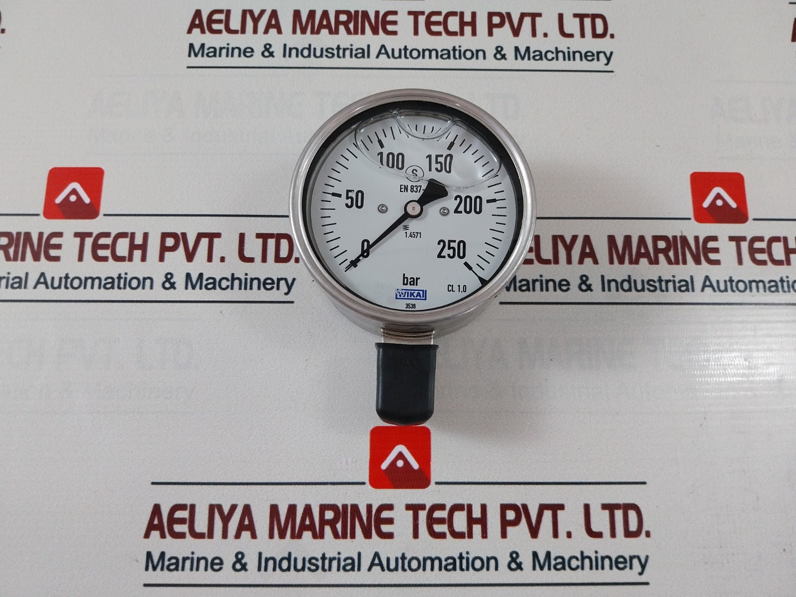 Wika En 837-1 Pressure Gauge 0-250 Bar