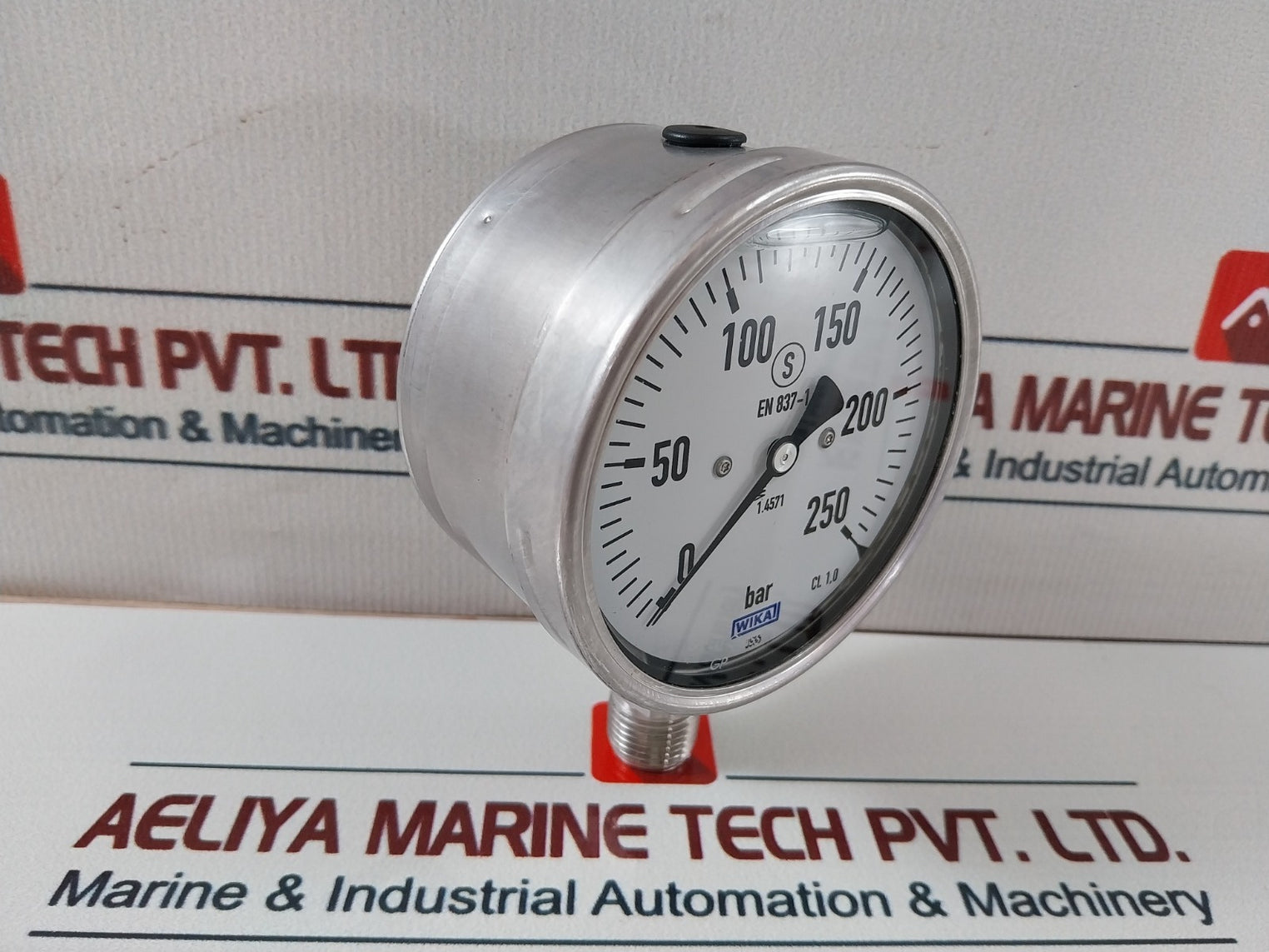 Wika En 837-1 Pressure Gauge 0-250 Bar