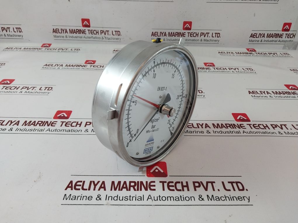 Wika En 837-1 Pressure Gauges 0 To 25 Bar
