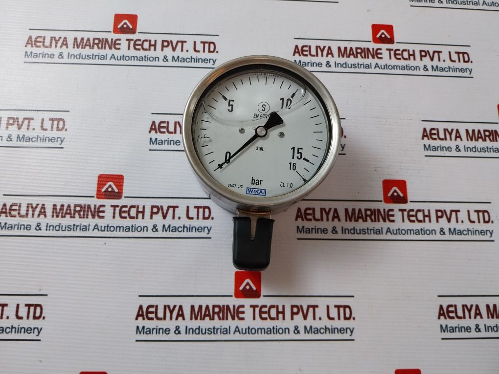 Wika En 837-1 Swiss Movement Pressure Gauge 0-16 Bar