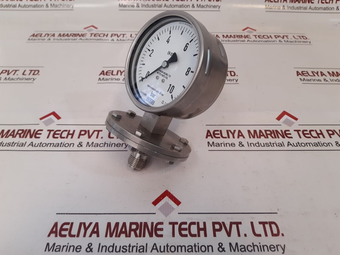 Wika En 837-3 Pressure Gauge